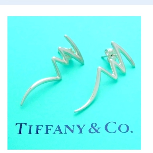 Tiffany & Co. Jewelry - 💎💍Tiffany & Co Zigzag Earrings